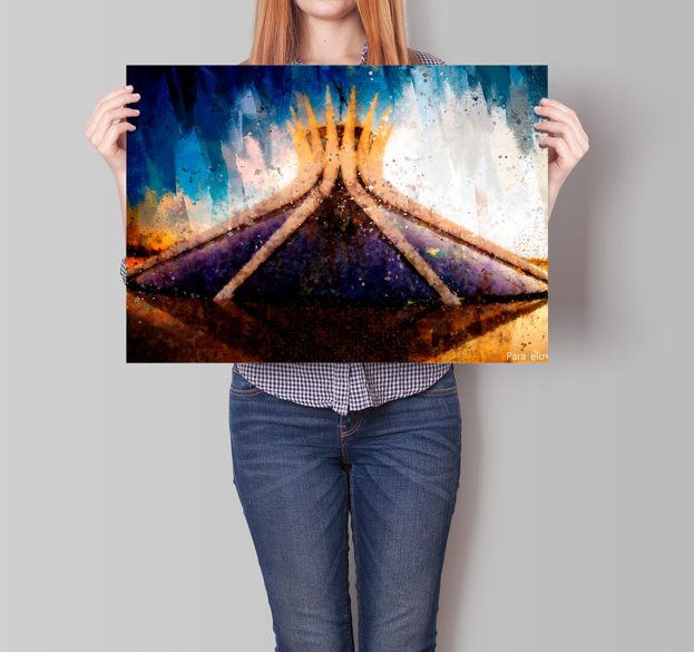 Quadro Catedral de Brasília - Imagem 5