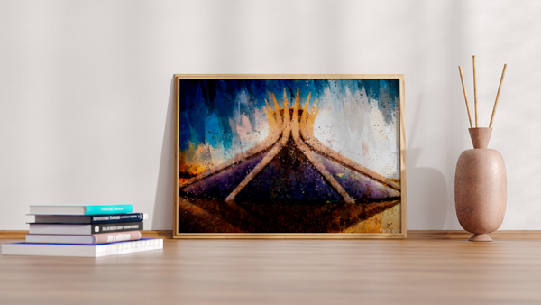 Quadro Catedral de Brasília