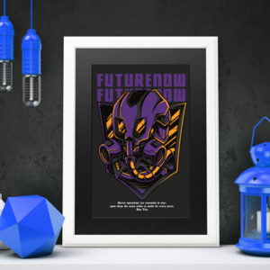 Quadro "Futuro agora"